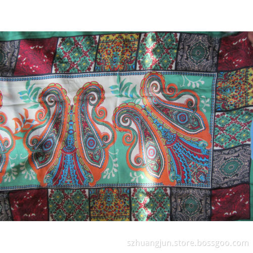 ribbon embroidered fabric